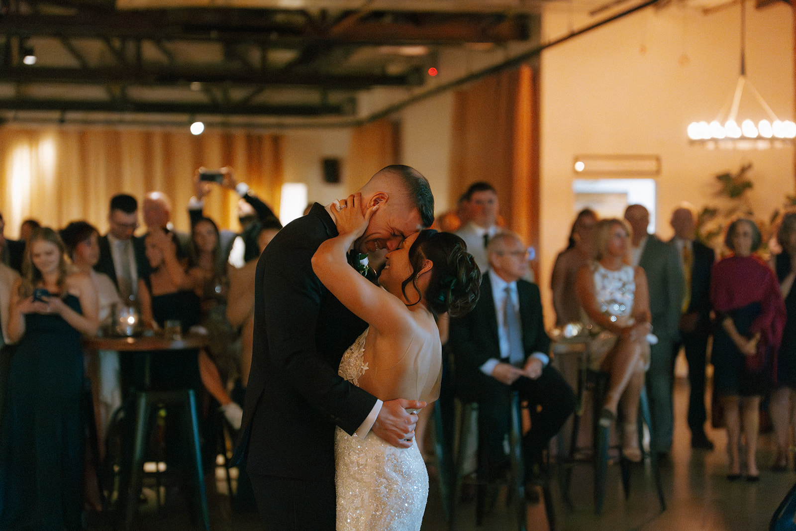 A Cinematic Ovation Chicago Wedding With Film Moments & a Vintage Rolls Royce