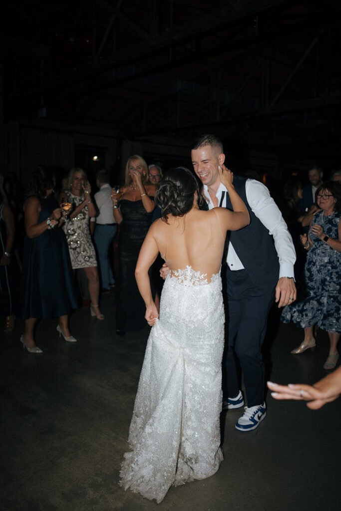 A Cinematic Ovation Chicago Wedding With Film Moments & a Vintage Rolls Royce