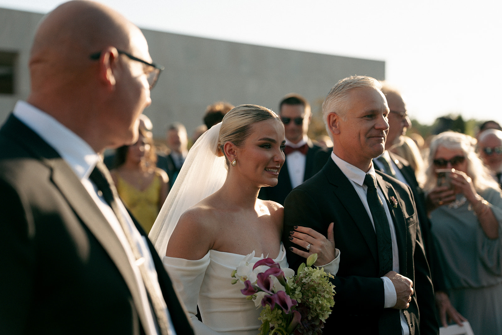 Wedding reception details at Fredrick Meijer Gardens Grand Rapids